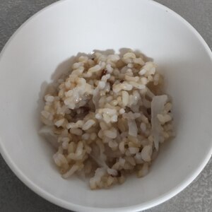 雑穀米のおかゆ